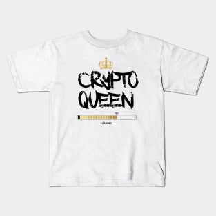 Crypto Queen Loading Kids T-Shirt